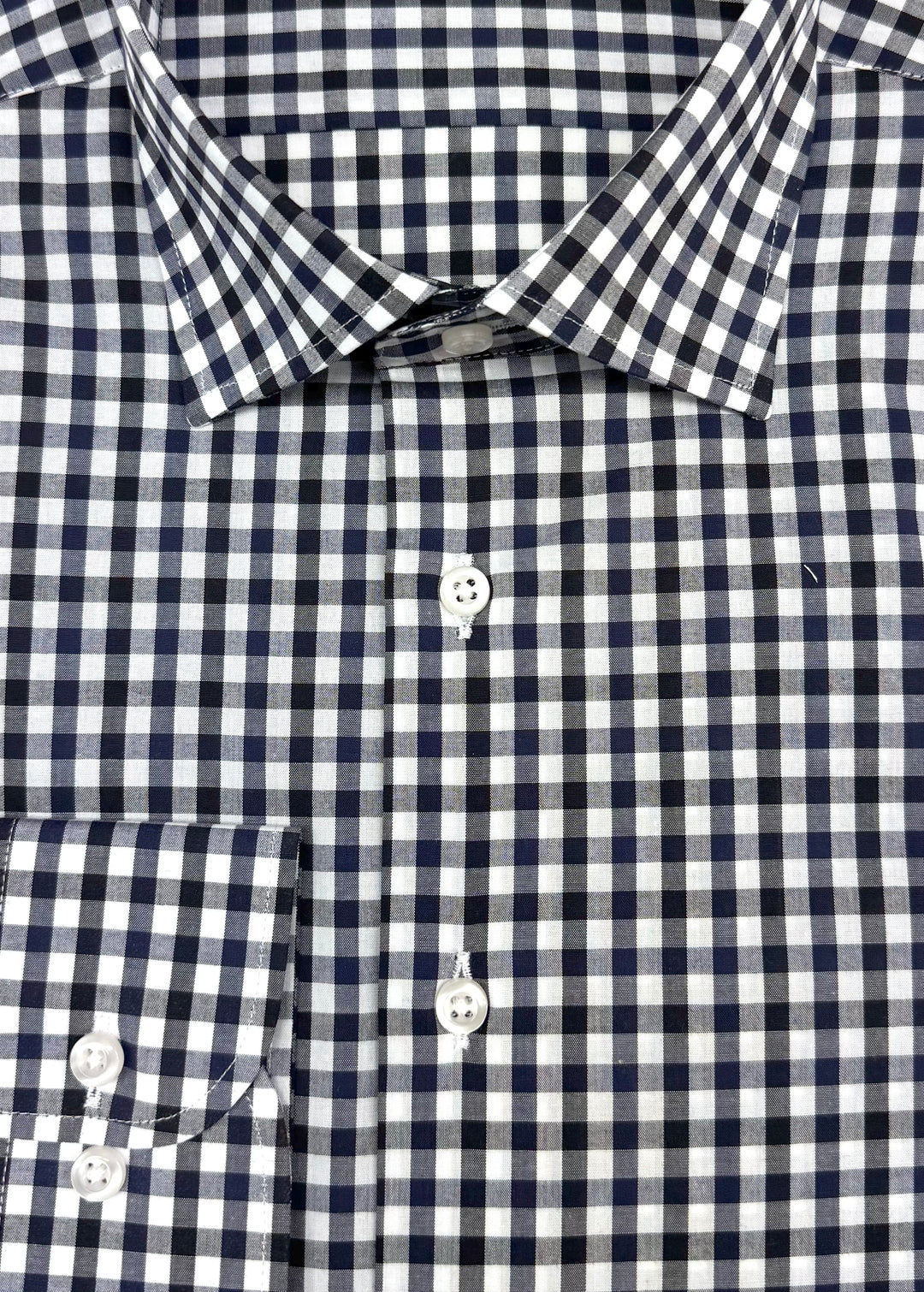 chemise vichy marine Cotton Park